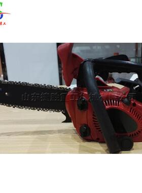 园林高枝油锯 劈材打枝木材切割锯 单缸风冷二冲程汽油切割锯机