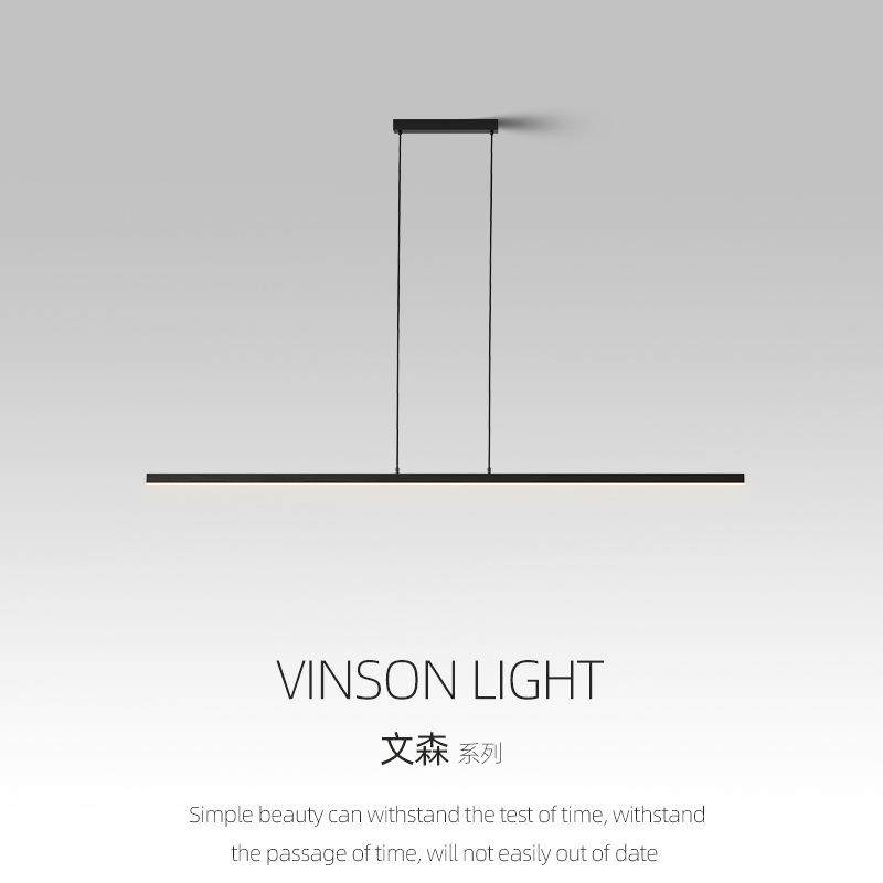 餐厅灯2024年新款餐厅吊灯现代简约办公室长条一字灯极简餐桌灯具,3C数码配件,USB灯,淘宝优惠券,粉丝福利购,淘宝优惠卷