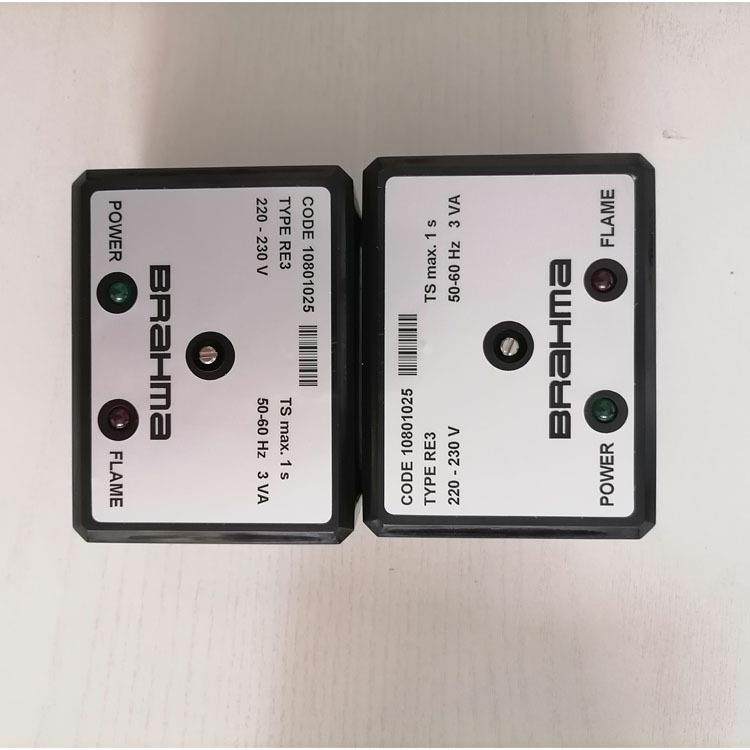 CODE 10801025 RE3 布拿玛BRAHMA 火焰监测器 燃烧器程序控制盒