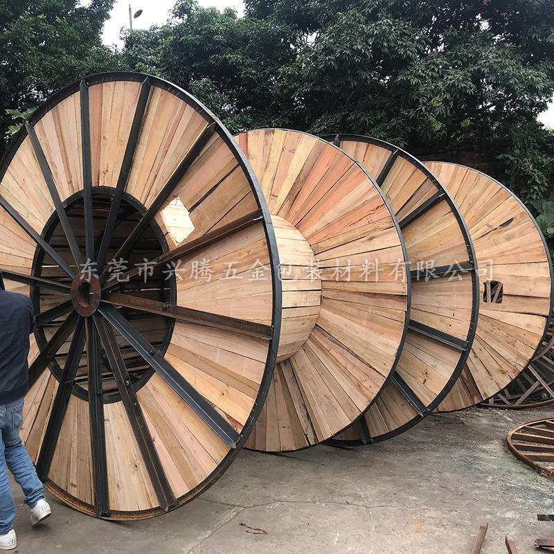 铁木盘电缆收纳盘 移动电线盘1-4米规格尺寸电缆卷线盘支持定 做