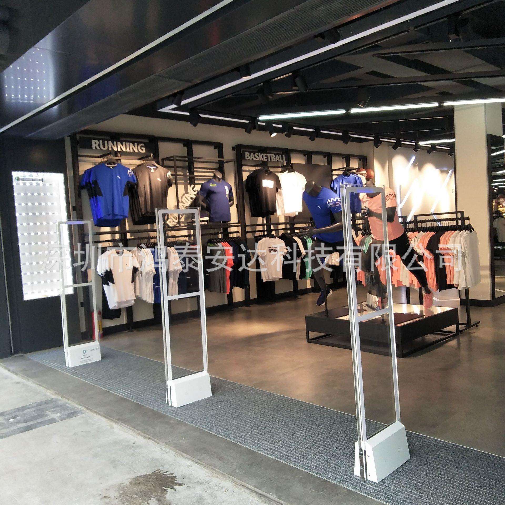 深圳广州中山东莞清远广东周边安装亚克力服装店防盗门-超市防盗