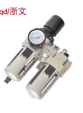 气源处理器二联体QAC4010-04 06 QAW4000-04D QAL4000-04过滤减压