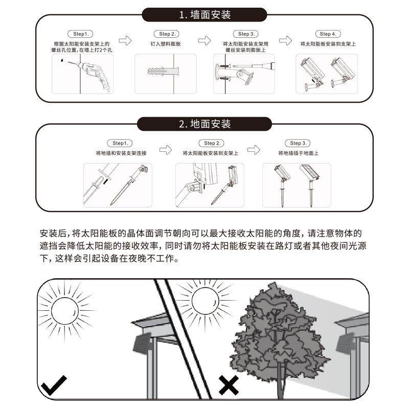 太阳能灯串户外LED串灯泡阳台露天挂灯防水庭院花园布置装饰吊灯