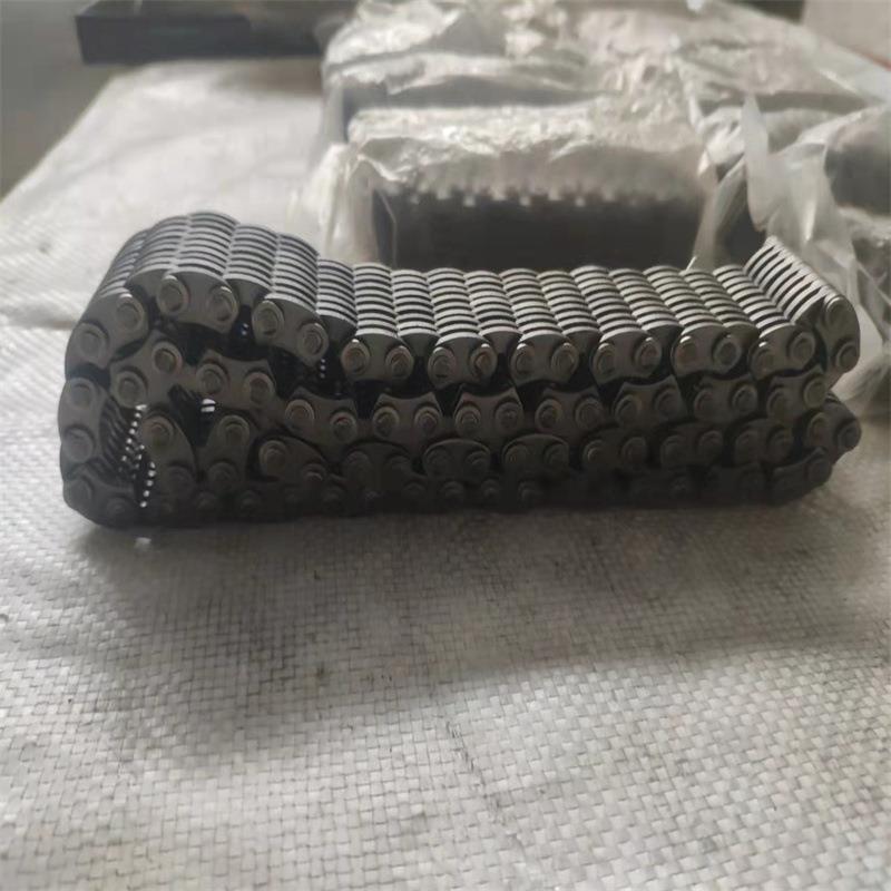 现货CL06 节距9.525毫米 外导19片80节 无声齿形链条外导向链条