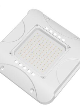 240W油站灯LED吸顶加油站照明灯压铸吊装灯方形薄款100-277V