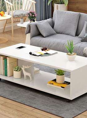 YX茶几边几可移动简易小桌子小茶几白色现代几桌茶几小户型