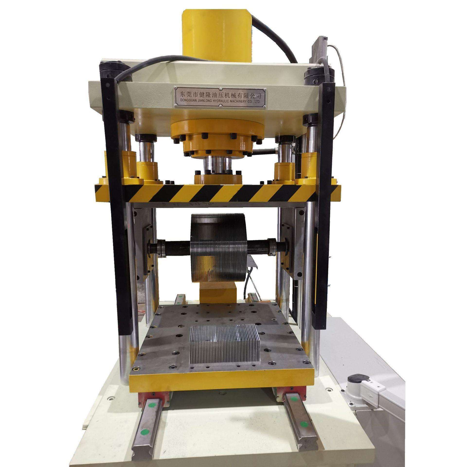 滚动式散热片压力机液压机检测维修保养翻新改造升级四柱液压机