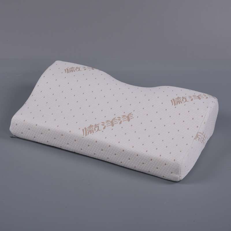 夏季新款慢回弹记忆棉枕头 太空棉记忆枕波浪枕蝶形枕颈椎枕