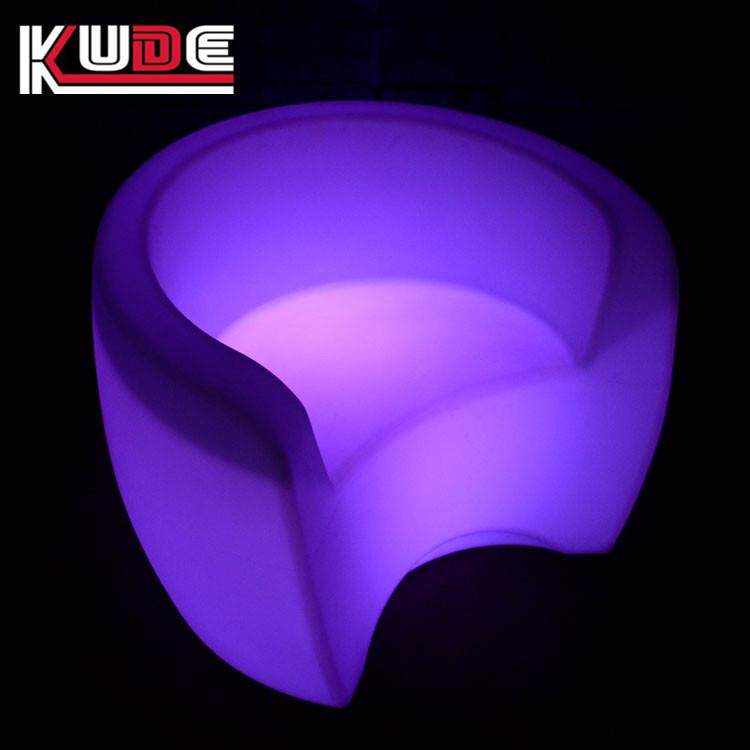 佛山厂家遥控充电led发光沙发酒吧家具吧椅七彩凳子吧椅家具跨境