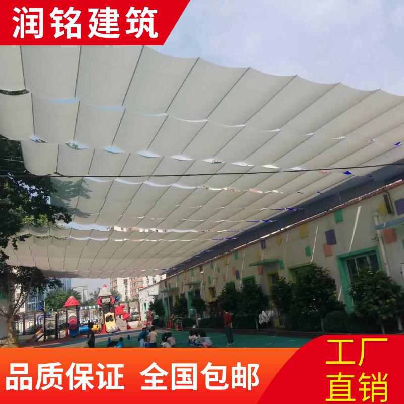 FCS遮阳帘大型体育馆商场电动遮阳帘幼儿园天棚帘遮阳网遮阳天幕