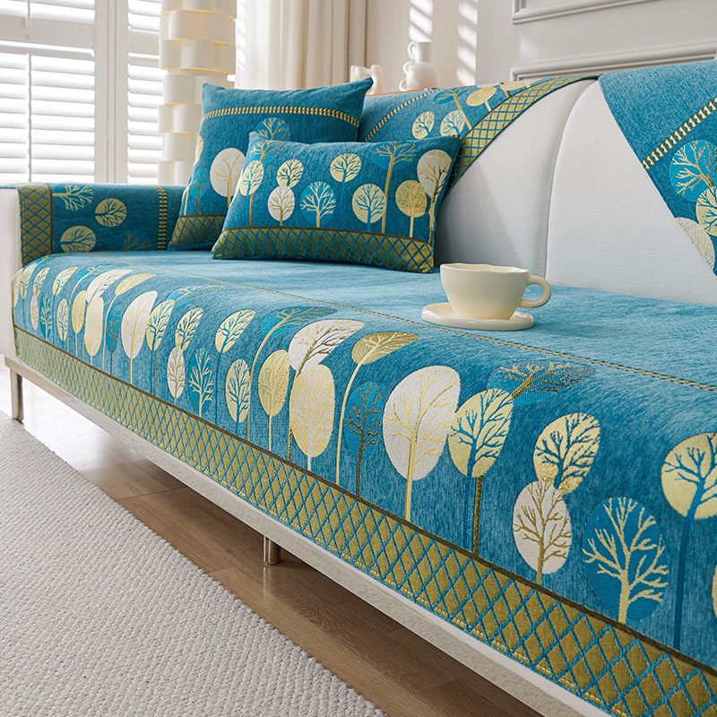 民族风沙发垫四季通用o2024新款防滑坐垫轻奢高级感盖布巾简约套