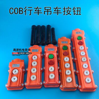 C动按钮吊车OB操作机电单相61控制开关A葫芦手柄防雨行车-起重型