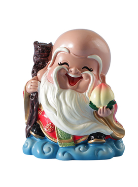 家居饰品七夕情人礼物月老创意小摆件H观音神仙公仔客厅装饰品摆