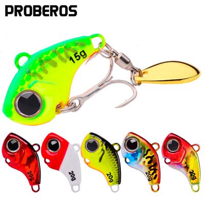 VI亮片震动远投路亚饵鱼饵旋转沉OPRO带S路亚饵ERB渔具 B亮片水