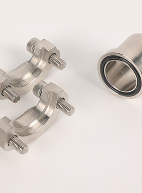 SAE不锈钢分体式国标A型法兰3000psi油泵接K管CFHI1096焊接可定制