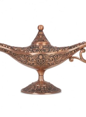 珐琅彩灯创意家居装饰工艺品cm创意书房35神灯许愿阿摆件轻奢拉丁