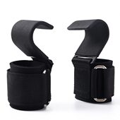 带杠铃健身器钩单杠械训练引体向上硬拉助力带辅助双防滑助力板