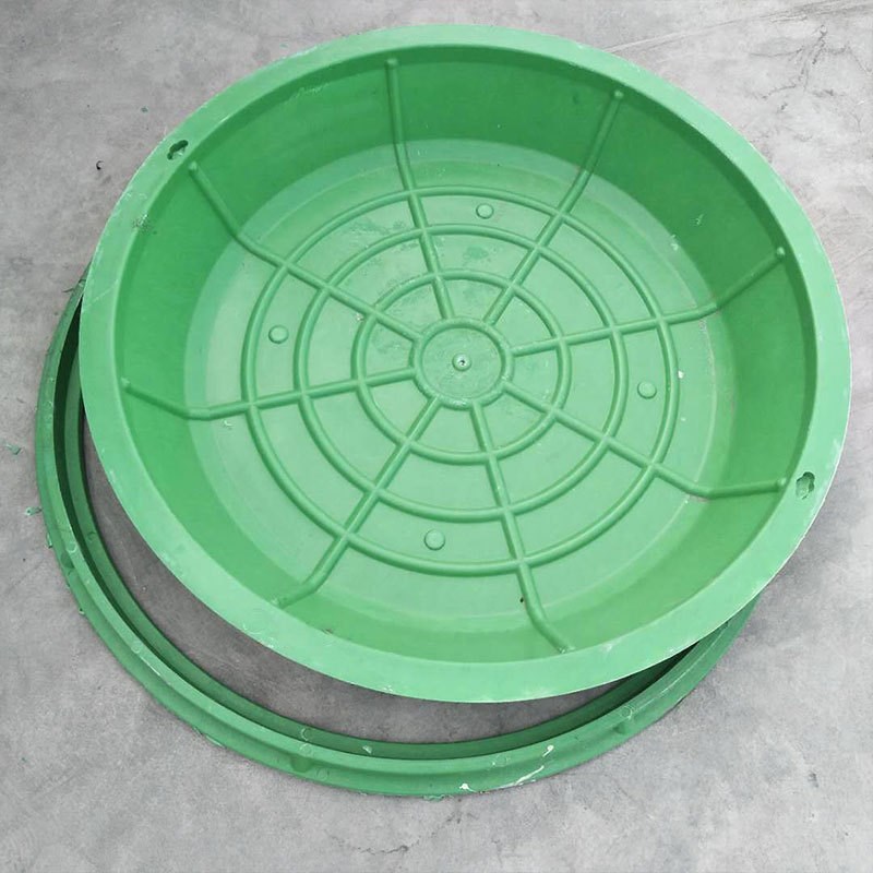树脂草盆井盖绿化下沉式种植井盖庭院L绿化井盖隐形植草井盖