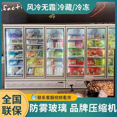 立式冷冻柜商用单门冰箱雪糕冰柜牛羊肉柜双门展示柜保鲜柜