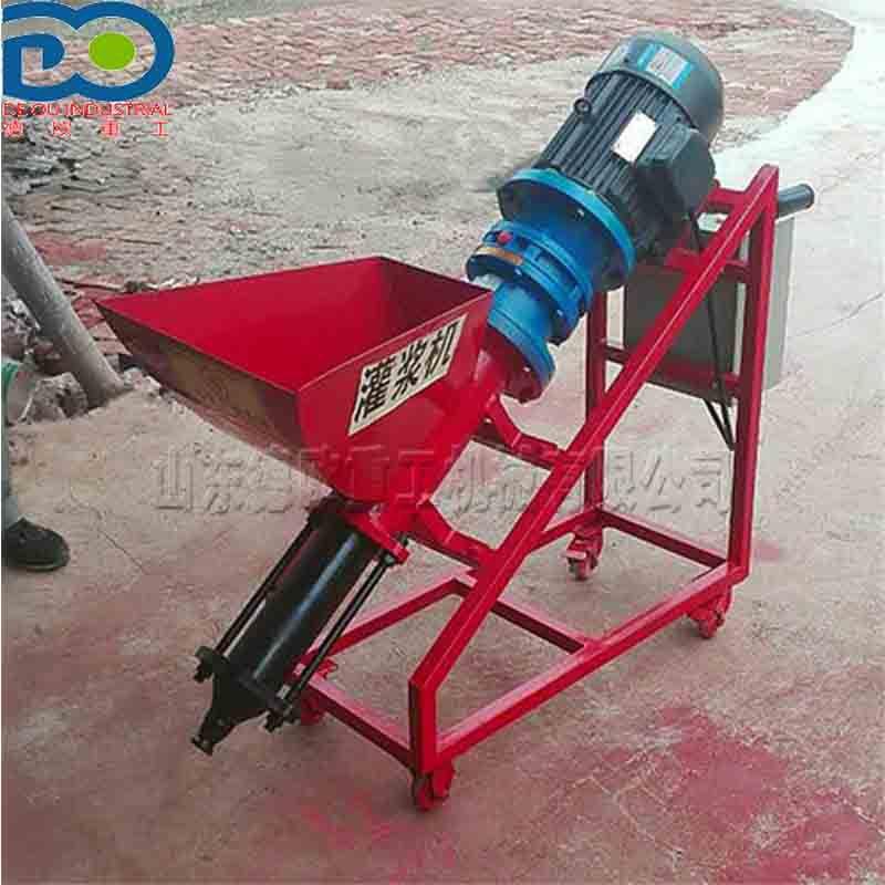 建筑工程水泥灌浆设备 螺旋泵芯混凝土灌浆机 工程建筑施工设备