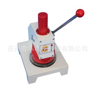 手动纸张定量取样器100平方厘米铝箔面布料圆形定量取样器裁样器