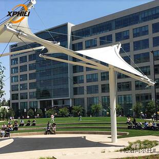 小区、公园、度假村景观小品遮阳膜结构建筑 马鞍形设计