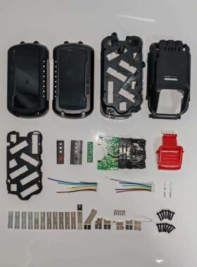 替代DEW得伟20V 60V工具电池套料 DCB612 12.0AH 15AH 15芯21700