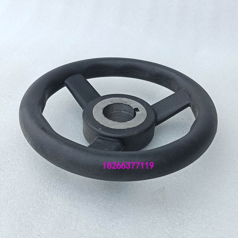 手轮中捷摇臂钻Z3040pX16Z3050钻床配件内孔25走刀进给橡胶小手轮