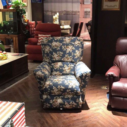 全棉帆布系列 定制美国乐至宝lazboy沙发套全包防滑耐磨沙发罩