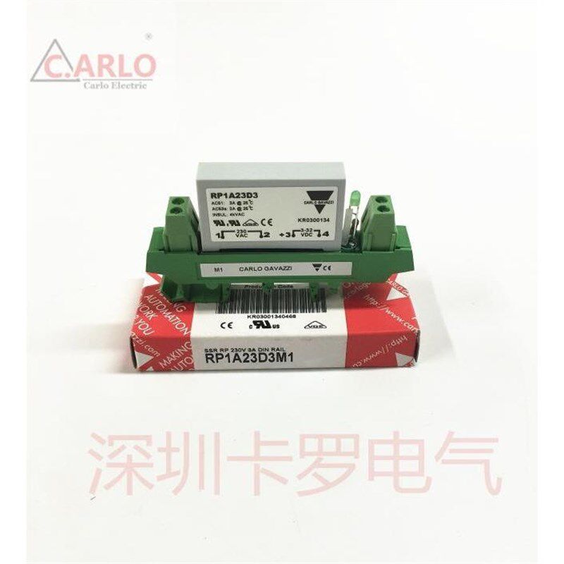 RP1A23D3M1促销假冒必究瑞士佳乐直流控交流3A导轨小型固态继电器