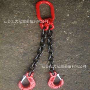 G80级起重吊链 模具吊装链条10t2m 模具专用吊具10t1.5m