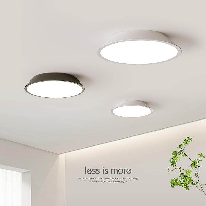 led创意个性走廊灯过道书房圆形客厅卧室灯现代简约吸顶灯2023新