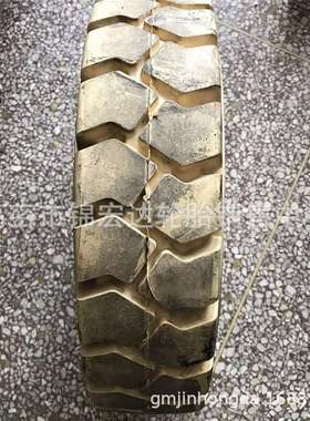 白色实心轮胎18*7-8叉车轮胎18X7-8可配钢圈