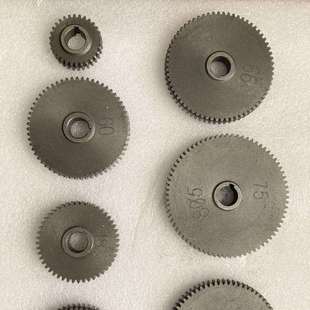 齿轮WM210V型号用英制螺纹齿轮小型车床铸铁金属齿轮硬齿面斜齿轮