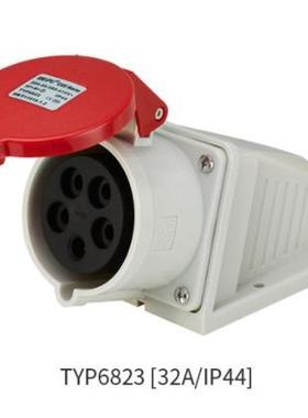 威浦 工业插头 WEIPU IP44防溅 TYP6823 TYP685 32A/5芯 380V 明
