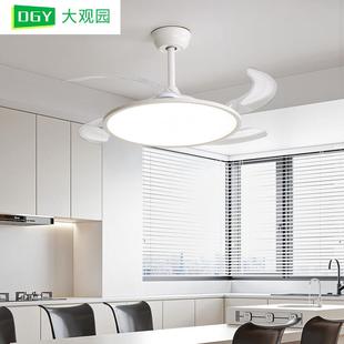 隐形风扇灯2025新款 简约吊扇灯吸顶家用客厅餐厅卧室电扇吊灯263
