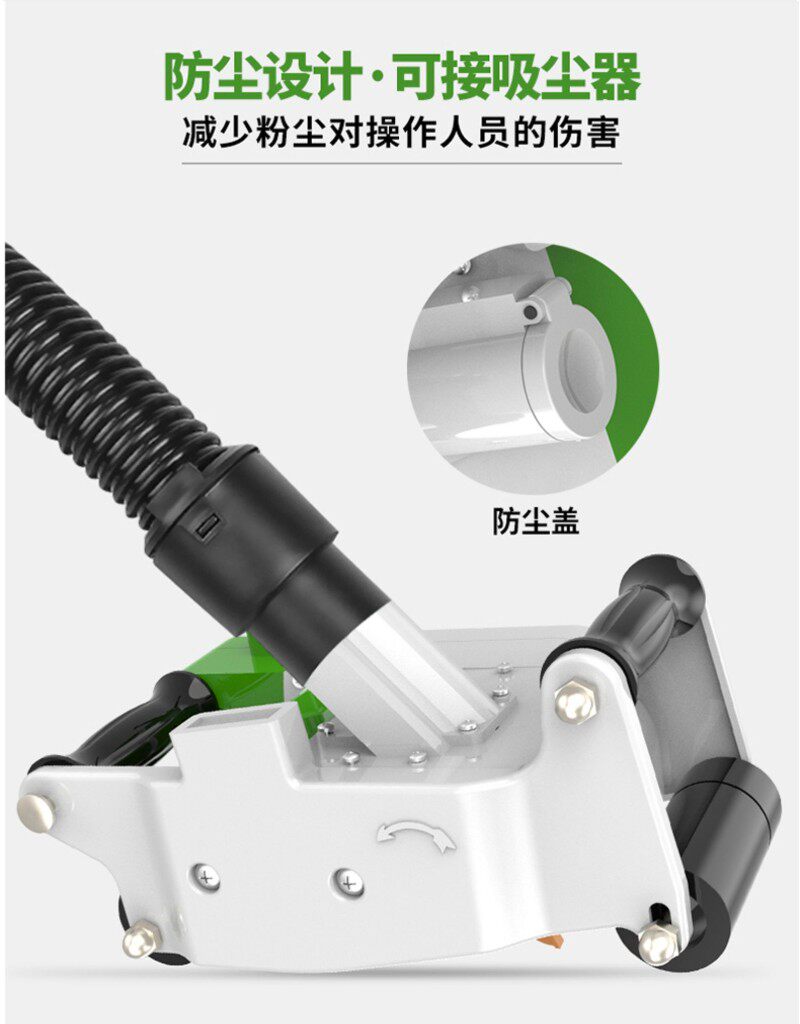 兵王轻质砖泡沫砖开槽机水电安装加气块墙面一次成型无尘开槽神器