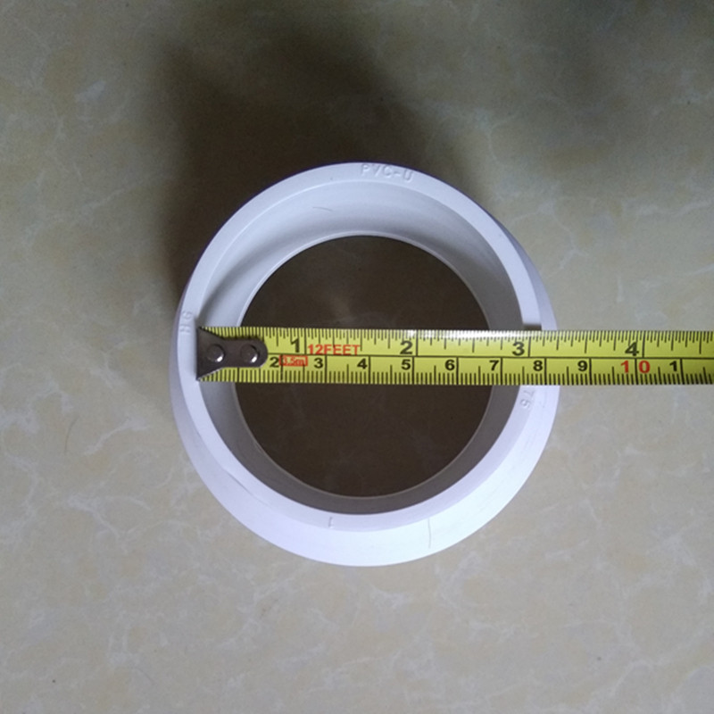 110/100/90/75/70/63/50mm水管PVC塑料大小头管道变径转接头加厚