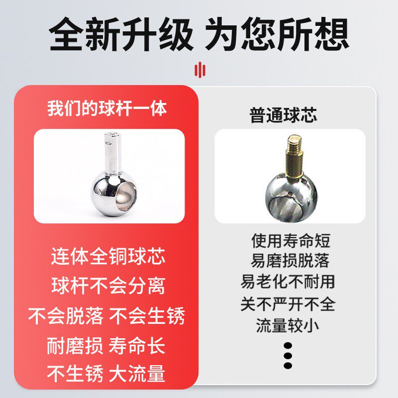 ppr水管全铜球杆一体球阀pe双活接阀门6分25开关4分20 32热熔水阀