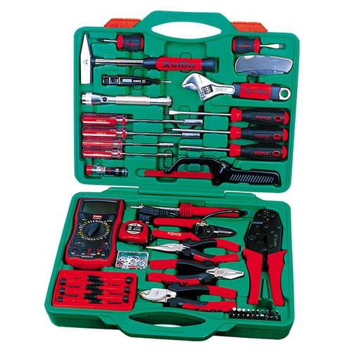 南通鑫达86PCS电讯组合工具XD-0086D 86件电器电子通讯组套工具箱