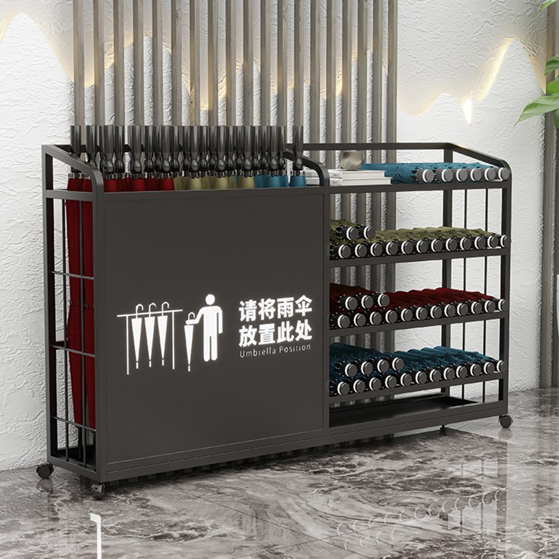 入户雨伞收纳神器学校洒店大堂便民雨伞架商用大容量雨伞置物架子