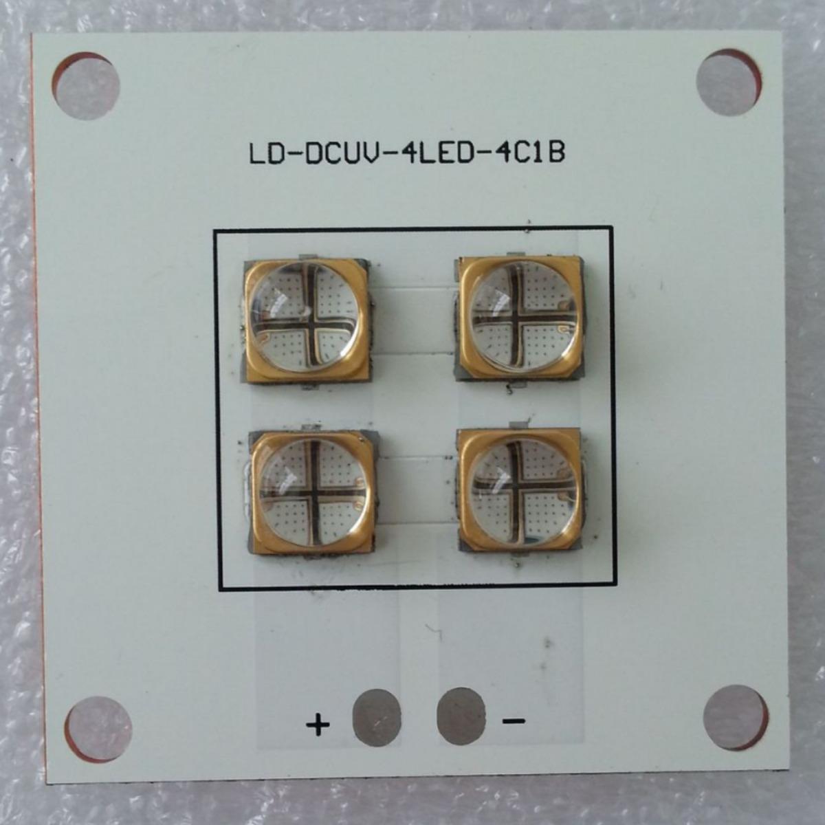 40W 6565 UVLED模组365/385/395/405/415NM打印机UVA LED高亮度