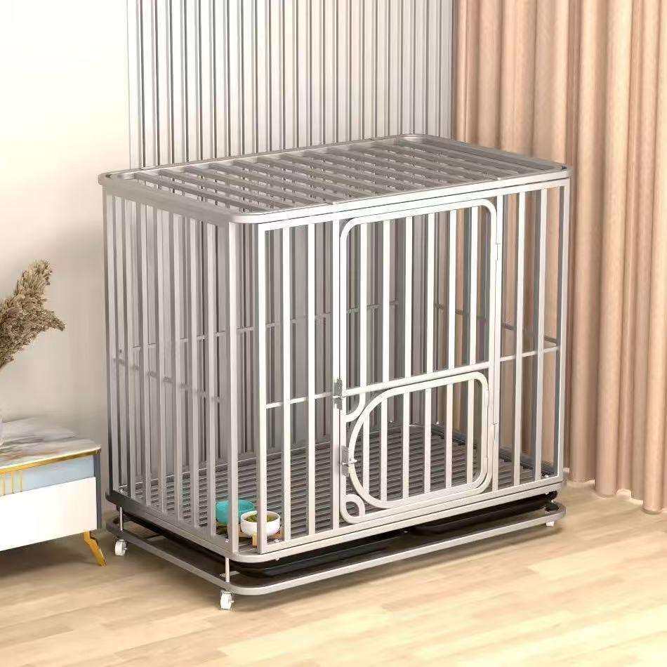 狗笼子大型中型犬室内带厕所分离加粗宠物笼金毛拉布拉多家用狗笼