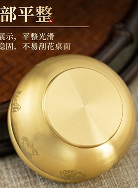 五路财神纯黄铜聚宝盆搭配水晶元宝客厅摆件店铺开业送礼乔迁前台