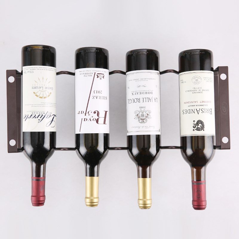 欧式红酒架摆件简约创意葡萄酒瓶架家用吧台酒具客厅装饰摆设叠加