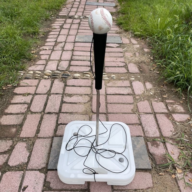 垒球投掷训练器折叠便携学生儿童成人棒球练习支架垒球T座T架子