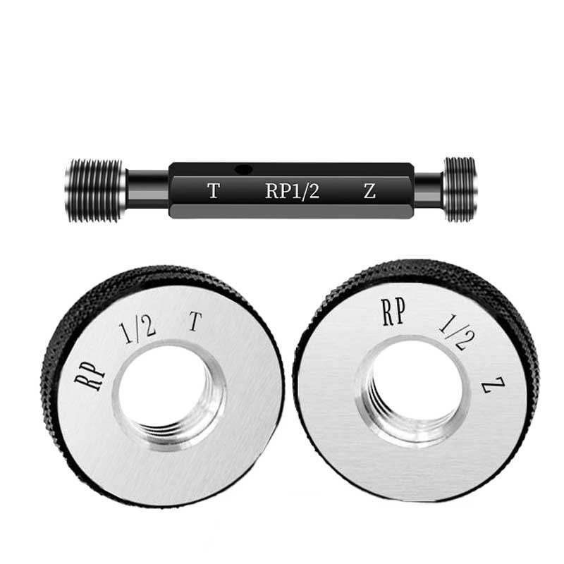 RP英制直管螺纹塞规环规管螺纹通止规RP1/4 3/8 1/2 3/4 1寸 2寸