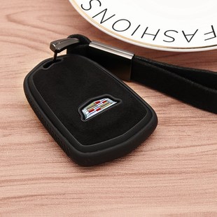 专用凯迪拉克钥匙套xt5车xt4壳xt6包cDt5扣ct6新款 ct4男xts女atsl