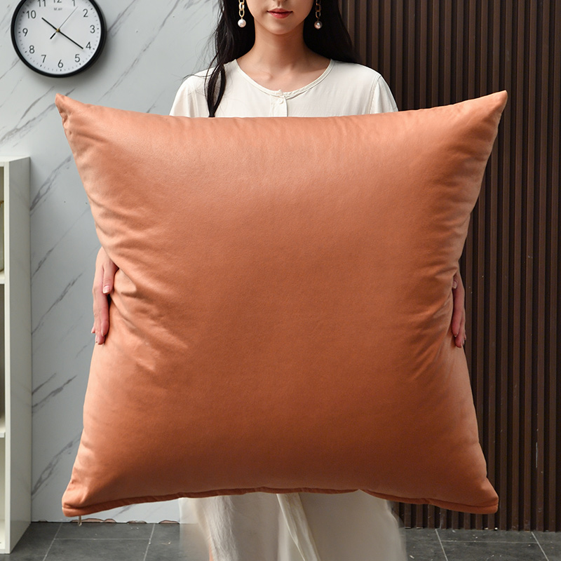 简约高级科技布大抱枕靠垫套超大号靠枕沙M发客厅床头靠背软包定