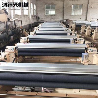 厂家加工双经轴喷水织机宽幅双喷高速重磅喷水织机